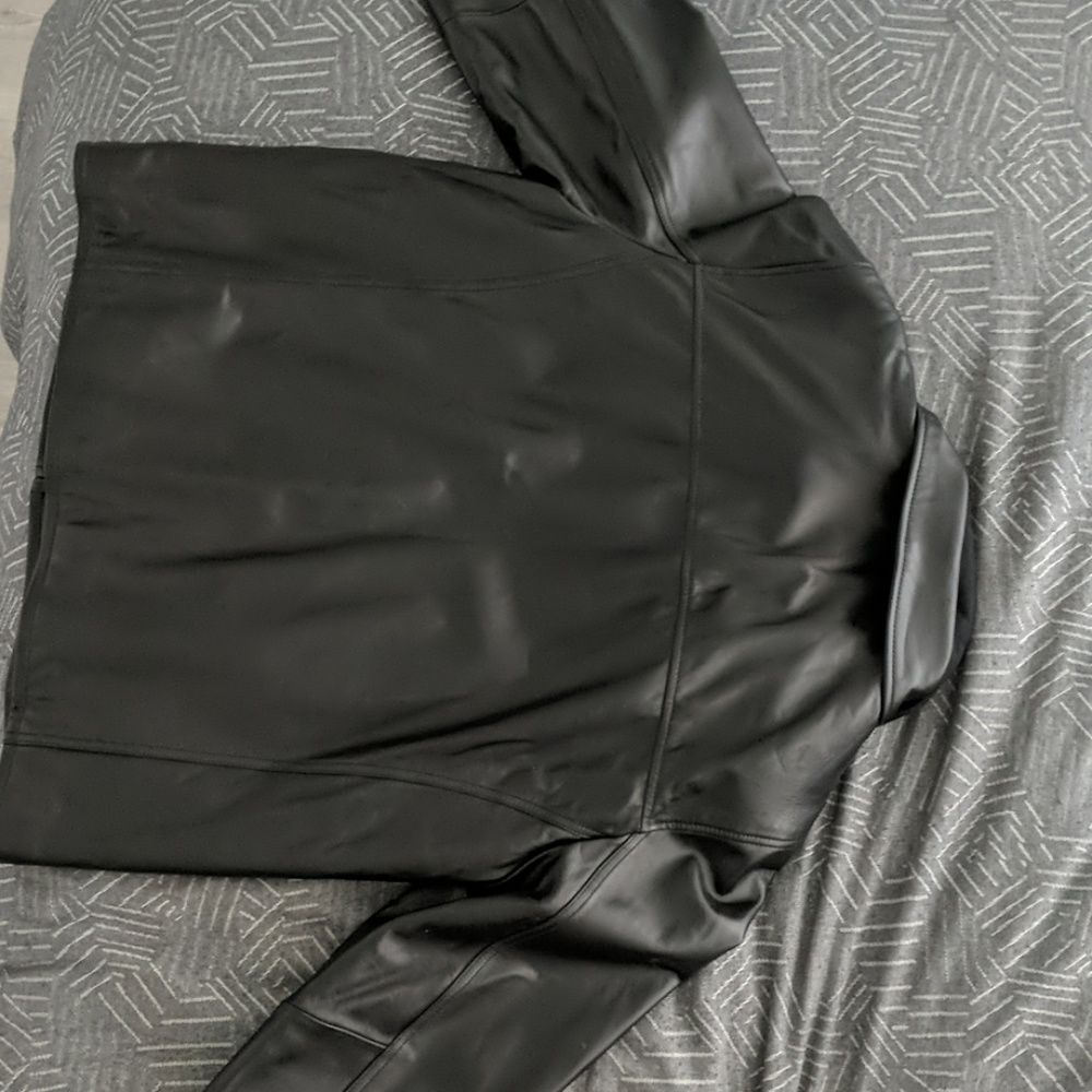 Guess Genuine Leather Hooded Jacket - Picture 5 of 5